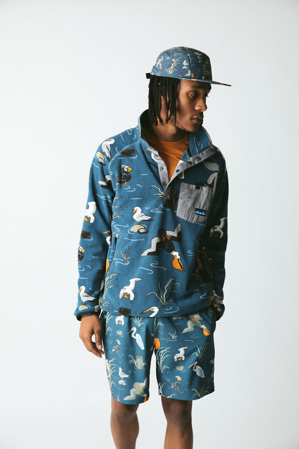 Angling Birds Short and Hat Bundle