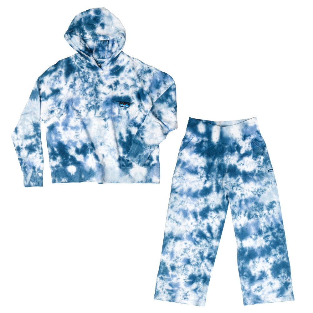 Sky Tie Dye Top and Bottom Bundle