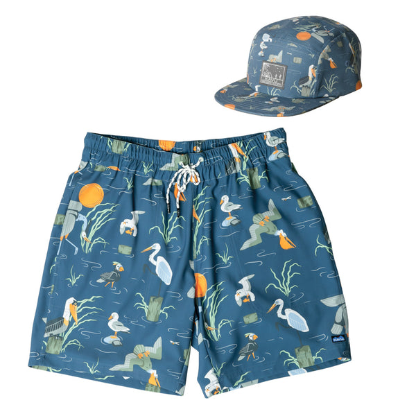 Angling Birds Short and Hat Bundle